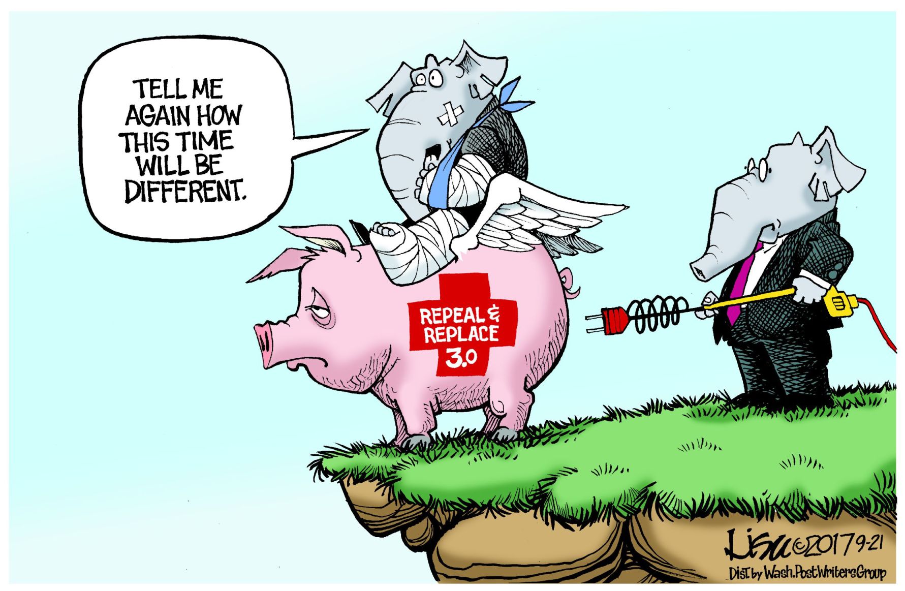 Lisa Benson cartoon